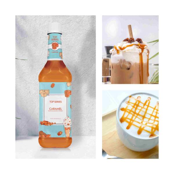 TOP Series Caramel Syrup 750ml - Image 3