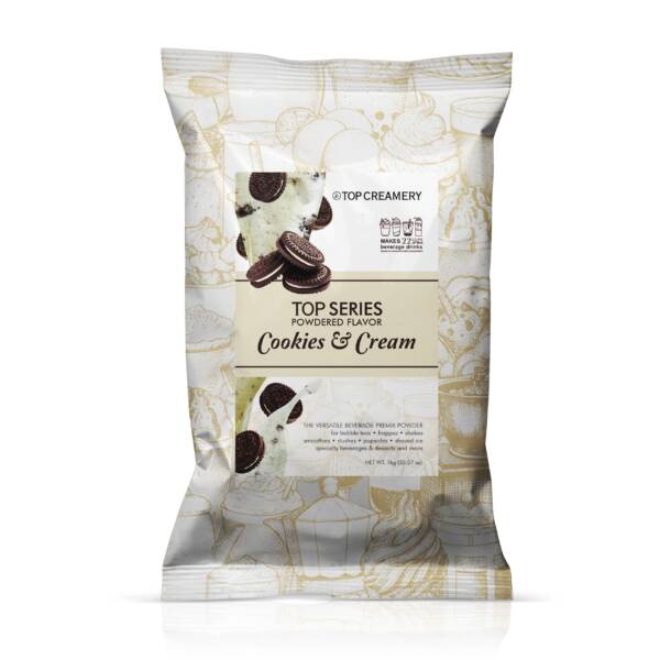 TOP Series Cookies and Cream Powder Flavor 1kg