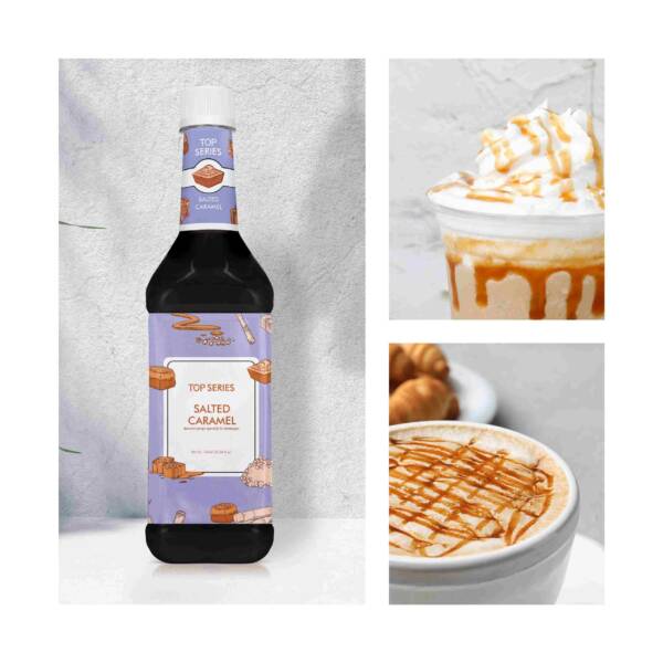 TOP Series Salted Caramel Syrup 750ml - Image 3