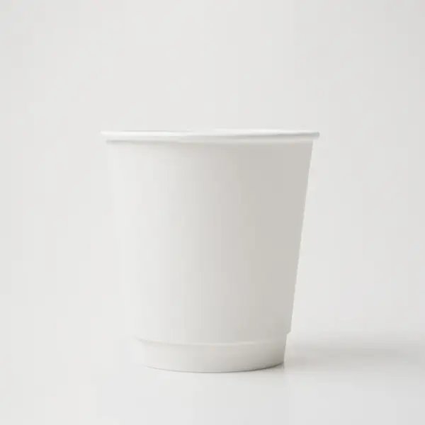 Double Wall Paper Cup - WHITE